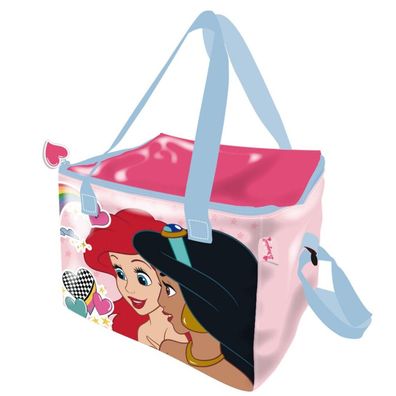 Disney Prinzessin Ariel & Jasmine Thermo-Lunchbeutel, Kühltasche 22,5 cm