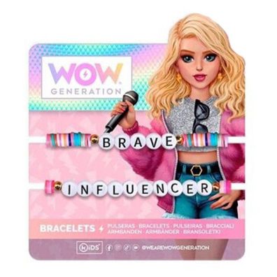 WOW Generation Brave, Influencer Armband-Set, 2 Stück