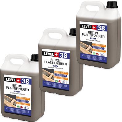 Plastifizierer Beton-Zusatzmittel 15L Beton Fliessmittel Betonverflüssiger L+38