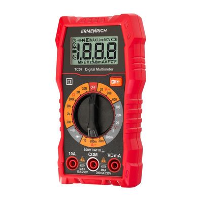 Ermenrich - 82978 - Zing TC07 Digitales Multimeter