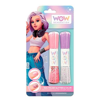 WOW Generation Alana farbiger und glitzernder Nagellack-Set