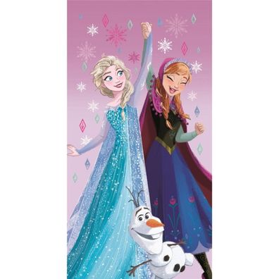 Disney Eiskönigin Badetuch, Strandtuch 70x140cm (Schnelltrocknend)