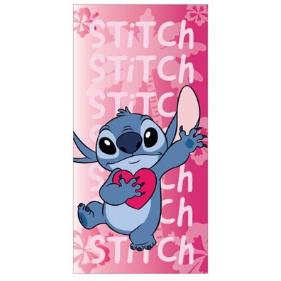Disney Lilo und Stitch Badetuch, Strandtuch 70x140cm (Schnell trocknend)