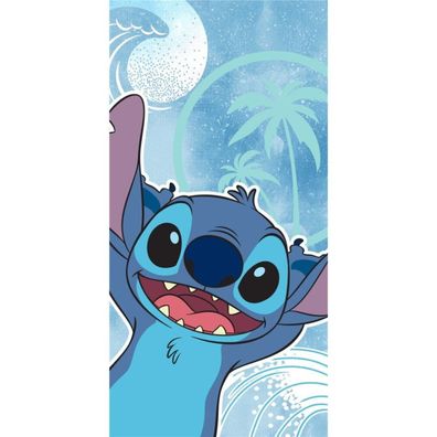 Disney Lilo und Stitch Wave Badetuch, Strandtuch 70x140cm