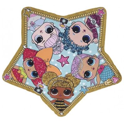LOL Surprise! geformtes Badetuch, Strandtuch 115 * 110 cm (Schnell trocknend)