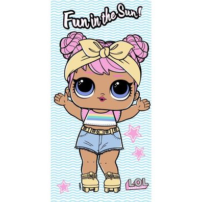 LOL Surprise! Badetuch, Strandtuch 70x140cm (Fast Dry)