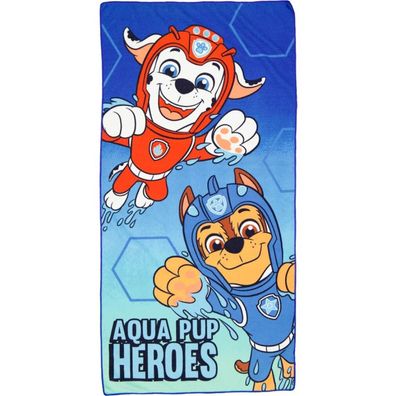 Paw Patrol Aqua Strandtuch 60x120 cm (Fast Dry)