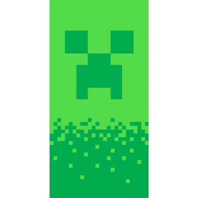Minecraft Badetuch, Strandtuch Digital Creeper 70 * 140cm