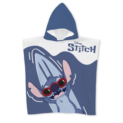 Disney Lilo und Stitch Relax Strandhandtuch Poncho 55x110 cm (Schnelltrocknend)