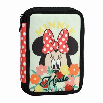 Disney Minnie Floral gefülltes 2-stöckiges Federmäppchen