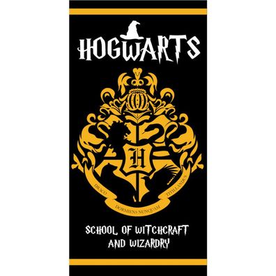 Harry Potter Hogwarts Badetuch, Strandtuch 70x140cm (Schnelltrocknend)