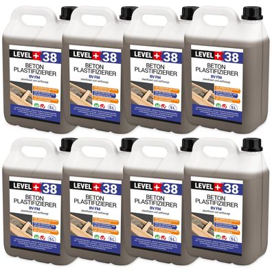 Plastifizierer Beton-Zusatzmittel 40L Beton Fliessmittel Betonverflüssiger L+38