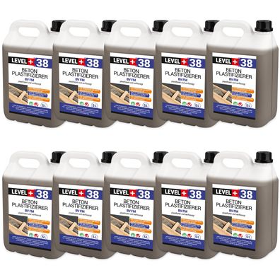 Plastifizierer Beton-Zusatzmittel 50L Beton Fliessmittel Betonverflüssiger L+38