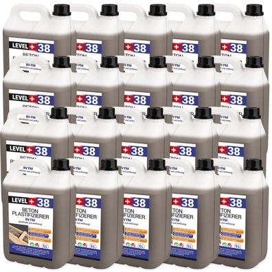 Plastifizierer 100L Beton-Zusatzmittel Beton Fliessmittel Betonverflüssiger L+38