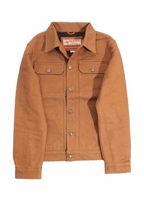 Iron & Resin Mechanic Jacket Heavy Twill cognac