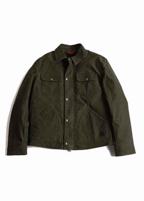 Motorradjacke Iron & Resin Cruiser V1 olive