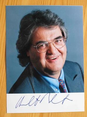 Focus Herausgeber Helmut Markwort - handsigniertes Autogramm!!!