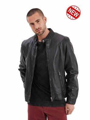 Lederjacke Daytona 73 Mercer schwarz
