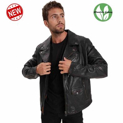 Lederjacke Daytona 73 Miami schwarz