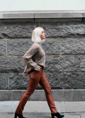 Lederhose Levinsky Jill Cognac