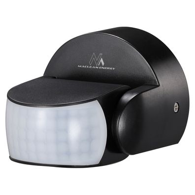 Bewegungsmelder mit Dämmerungssensor MCE468 B Maclean schwarz