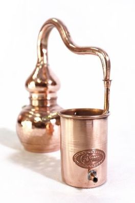 CopperGarden®" 0,5 Liter Alembik Destille | Kupfer