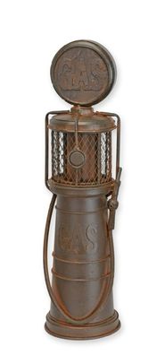 Blechmodell Zapfsäule Auto Oldtimer Replikat Retro Design Dekoration