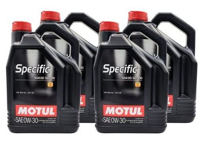 Motul Specific 504 00 - 507 00 0W-30 4x5 Liter