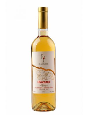 Rkatsiteli, Weißwein (trocken) aus Georgien, 0,75l
