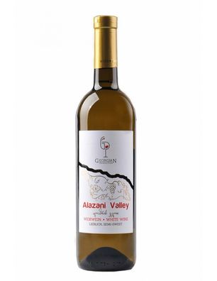 Alazani Valley, Weißwein (lieblich) aus Georgien, 0,75l