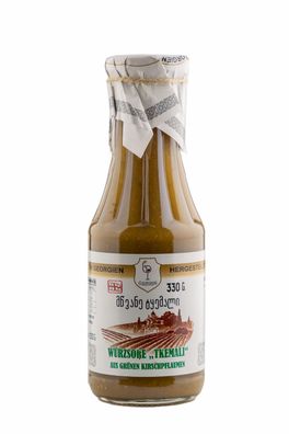 Tkemali grün - georgische Würzsoße aus Pflaumen, 0,33kg