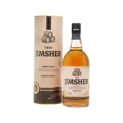 Jimsher Whisky Trio aus Georgien. 0,7l