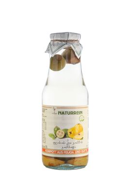 Kompott aus Feijoa und Quitte (georgische Spzialität), 1l