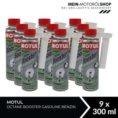 Motul Octane Booster Gasoline Benzin 9x300 ML