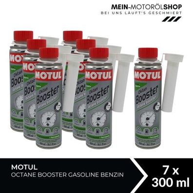 Motul Octane Booster Gasoline Benzin 7x300 ML