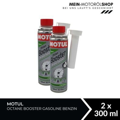 Motul Octane Booster Gasoline Benzin 2x300 ML