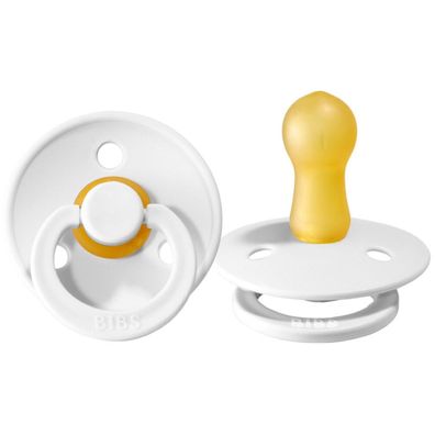 BIBS Schnuller 100211 weiß 0+ (S)