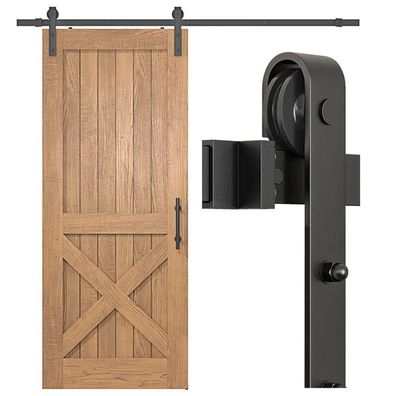 ATTAS Schiebetürsystem 200cm - inkl. Montagematerial und Bodenführung | Komplettset