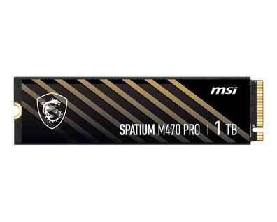 MSI Spatium M470 PRO - SSD - 2 TB - intern - M.2 2280 - PCIe 4.0 x4 (NVMe)