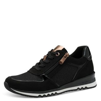 Marco Tozzi Sneaker - Schwarz / Copper Textil/Synthetik