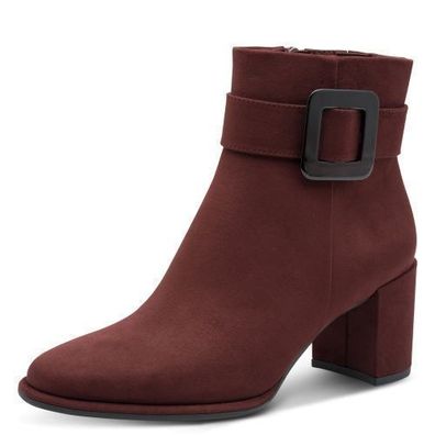 Marco Tozzi Stiefelette - Bordeaux Textil