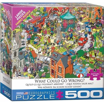 Eurographics Puzzle Was kann schiefgehen? XL 500 Stück