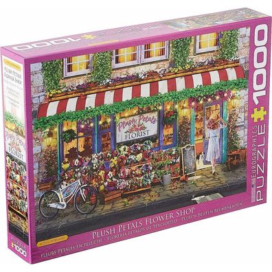 Eurographics Puzzle Florist Plüsch Blütenblätter 1000 Teile