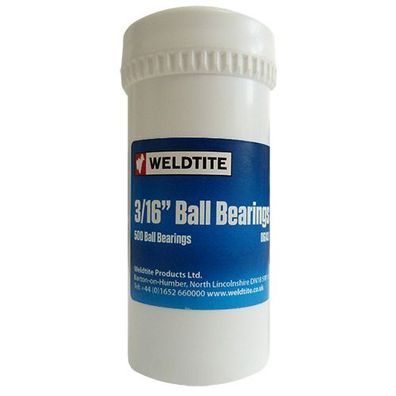 Kugeln 3/16" = 4,7 6mm, Carbonstahl, Dose mit 500 Stk., Fasi, 203160004