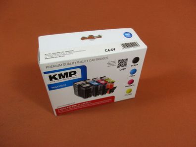 Original KMP C66V ersetzt Canon PGI-8 / CLI-8 black/cyan/magenta/yellow OVP