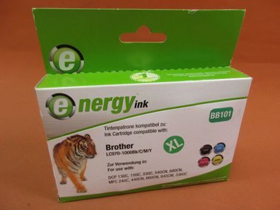 Original energy ink ersetzt Brother LC-970/LC-1000 bk, , , OVP