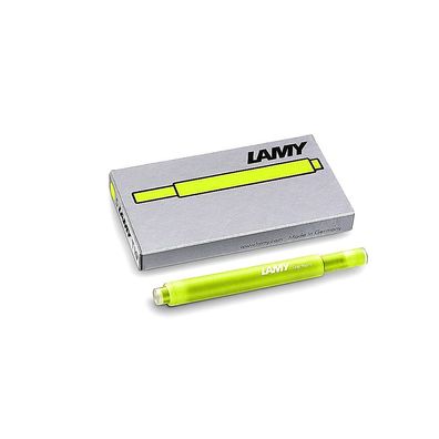 LAMY T10 Tintenpatronen Neon Lime leuchtende Tinte für LAMY Füller