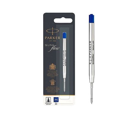 Parker Kugelschreibermine Quinkflow Ersatzmine Parker Blau / M