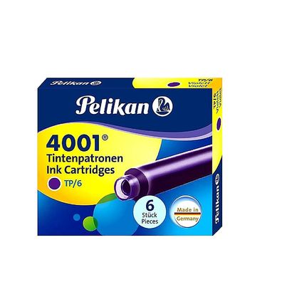 Pelikan Patronen TP/6 4001 Ersatzpatronen für Pelikan Füllhalter