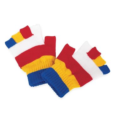 narrenwelt Mainz - Handschuhe Strickhandschuhe Farbenspiel für Mainz-Fans Accessoire